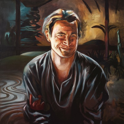 AI portrait of Alan Watts